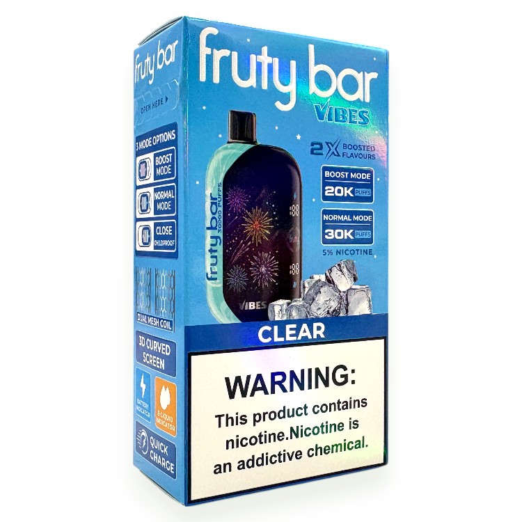 FRUTY BAR VIBES 30000 5% - CLEAR