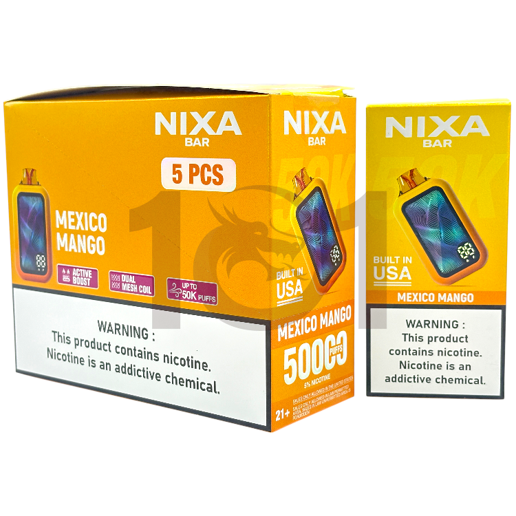 NIXA BAR 50000 5% - MEXICO MANGO