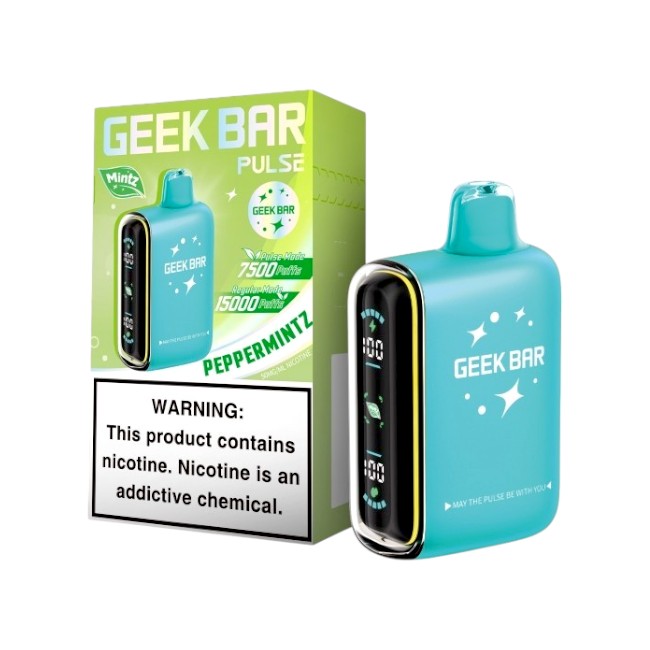 GEEK BAR PULSE 15000 5% - CREAMYMINTZ