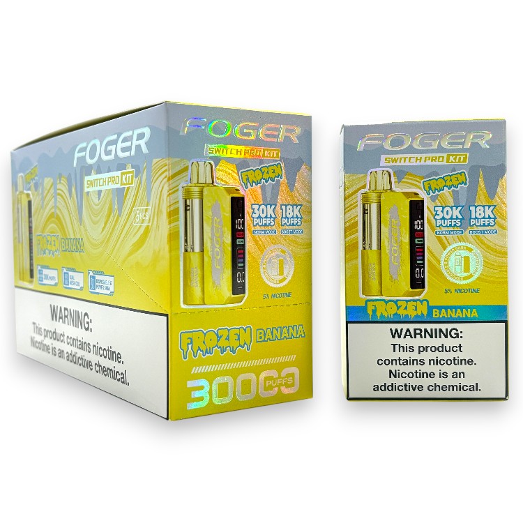 FOGER SWITCH PRO KIT 30000 5% - FROZEN BANANA