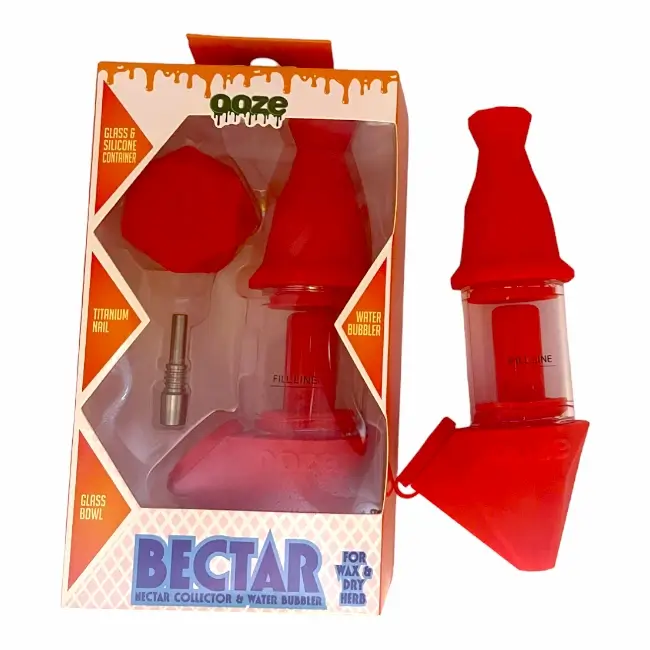 OOZE BECTAR WATERPIPE - RED