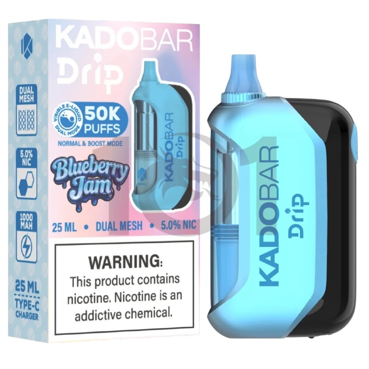 KADO BAR DRIP 50000 5% - BLUEBERRY JAM