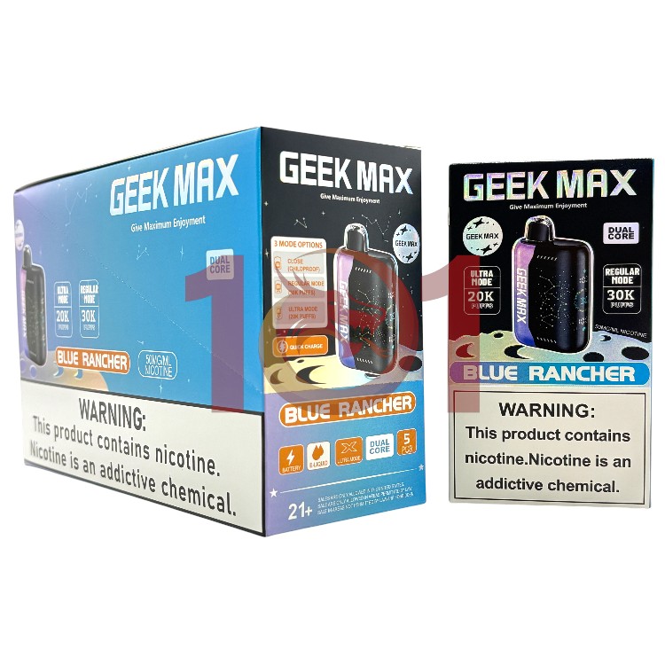 GEEK MAX ULTRA X 30000 5% - BLUE RANCHER