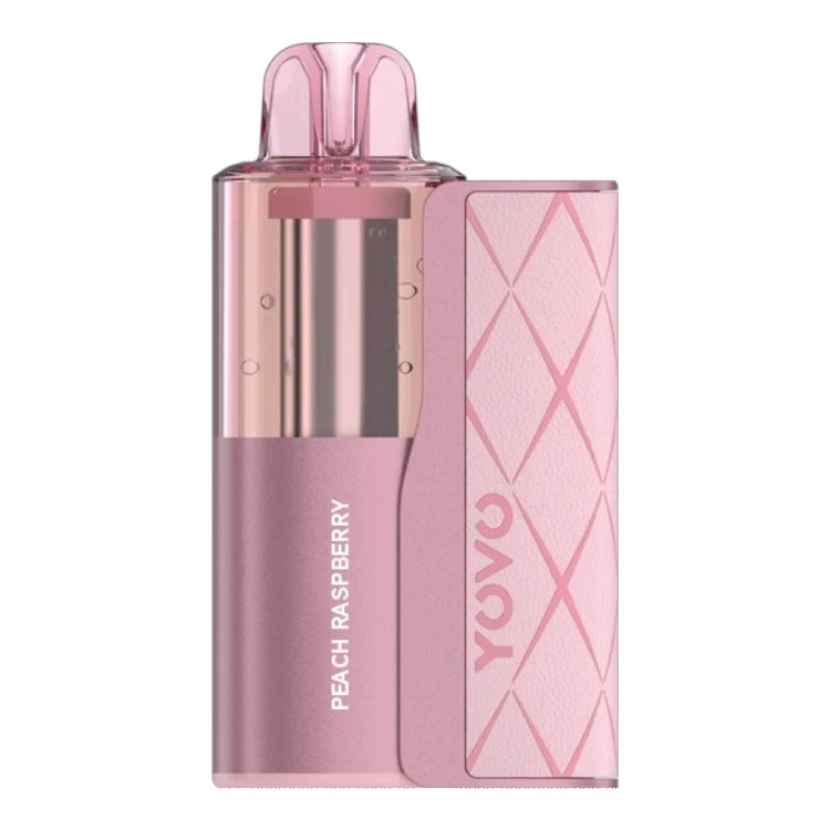 YOVO JB50000 POD DEVICE 5% - PEACH RASPBERRY