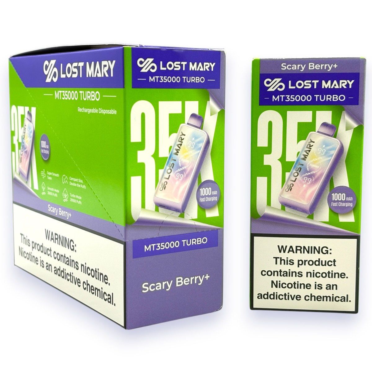 LOST MARY MT35000 TURBO 5% - SCARY BERRY+