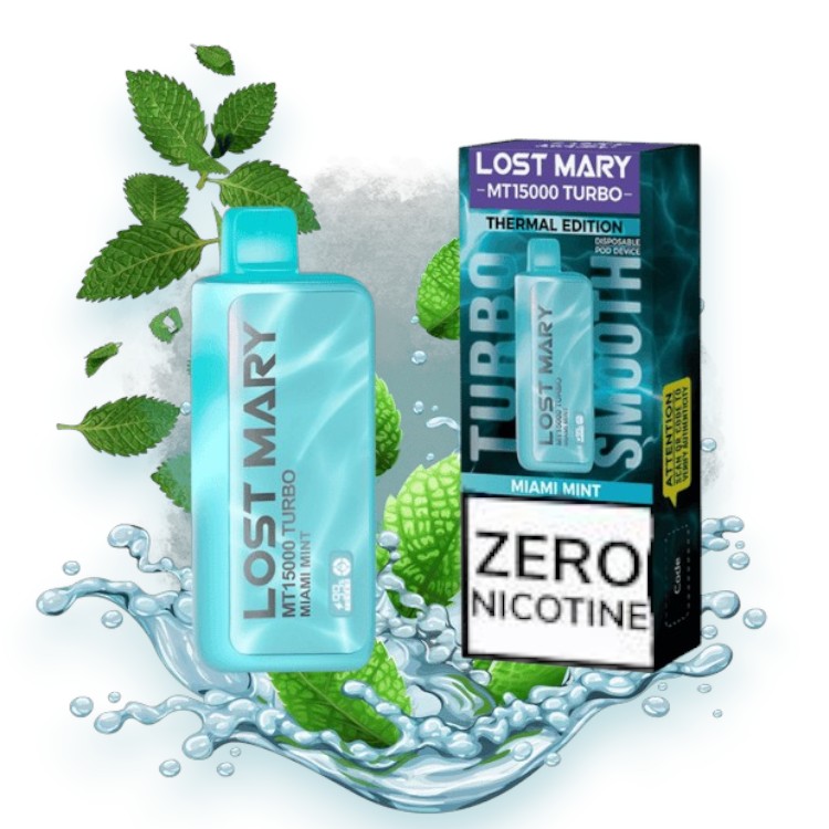 LOST MARY MT15000 TURBO 0% - WINTER MINT