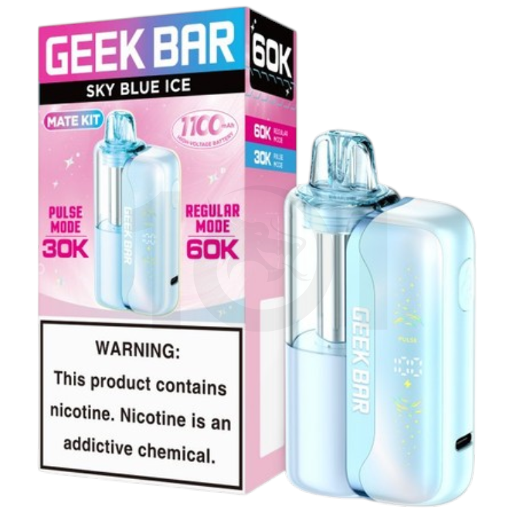 GEEK BAR MATE KIT 60000 POD DEVICE 5% - SKY BLUE ICE