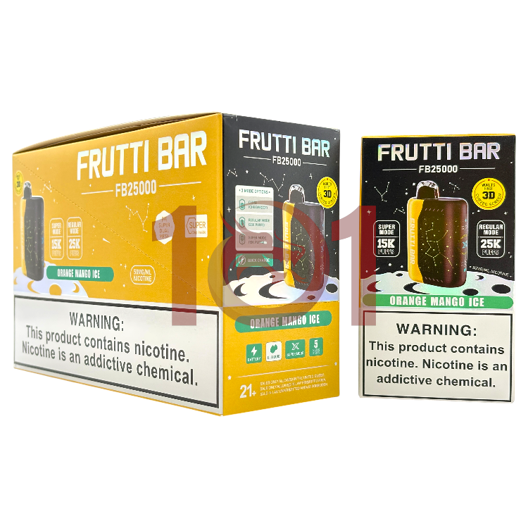FRUTTI BAR FB25000 5% - ORANGE MANGO ICE