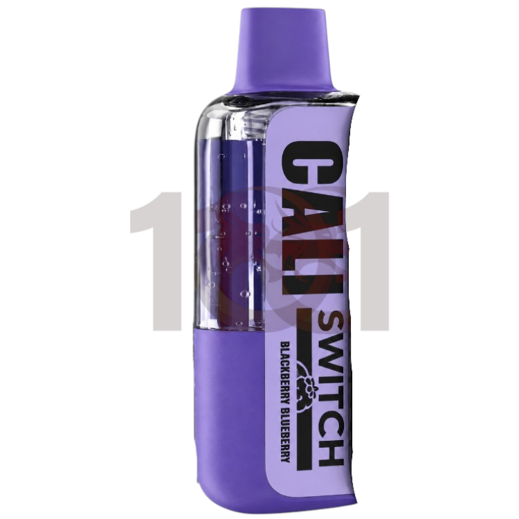 CALI SWITCH 50000 SALT NICOTINE POD 5% - BLACKBERRY BLUEBERRY