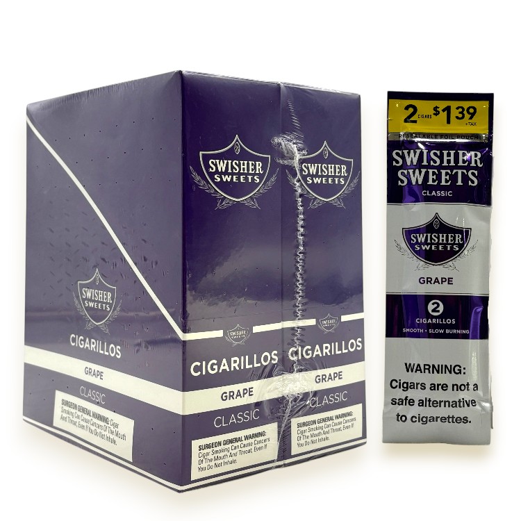 SWISHER SWEETS SP 2/$1.39 2CT PK - GRAPE