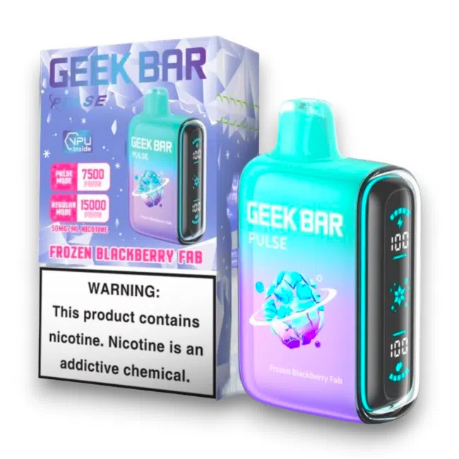GEEK BAR PULSE 15000 5% - FROZEN BLACKBERRY FAB