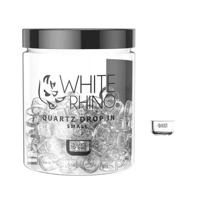 WHITE RHINO - QUARTZ DROP IN (SMALL)