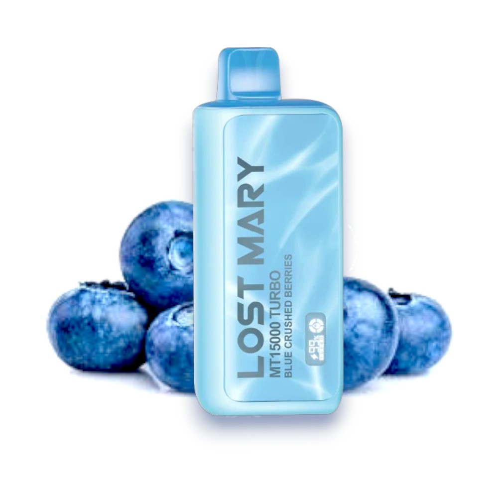 LOST MARY MT15000 TURBO 5% - BLUE CRUSHED BERRIES