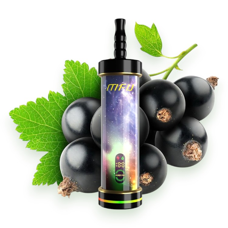 MFU SHISHA X2 60000 0.5% - BLACK CURRANT BOMB