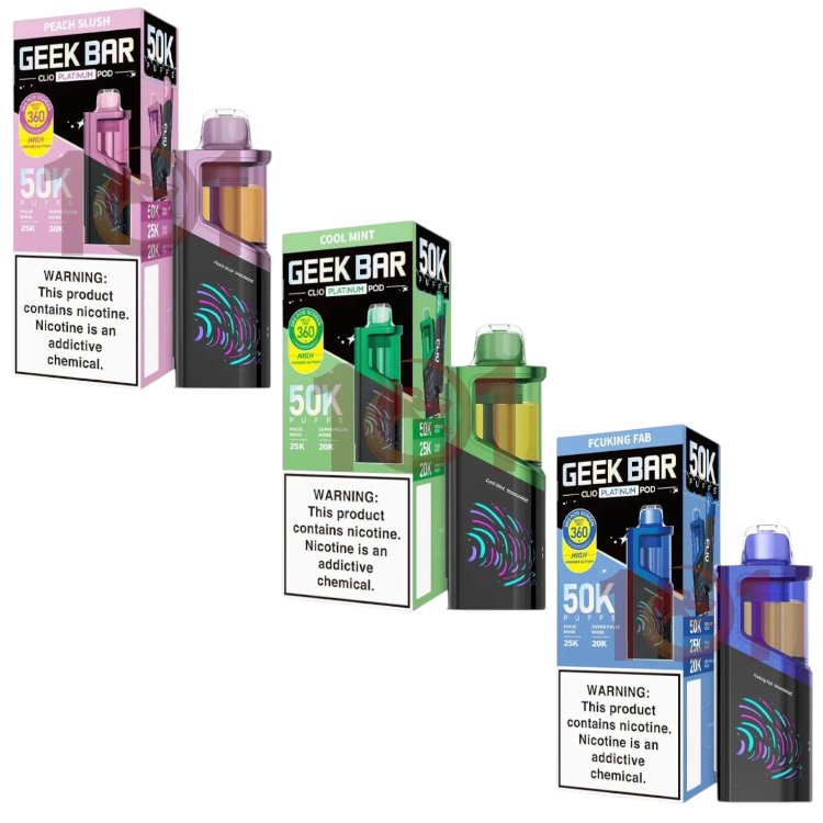 GEEK BAR CLIO PLATINUM 50000 POD 5%