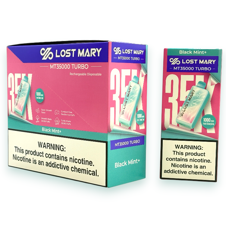 LOST MARY MT35000 TURBO 5% - BLACK MINT+
