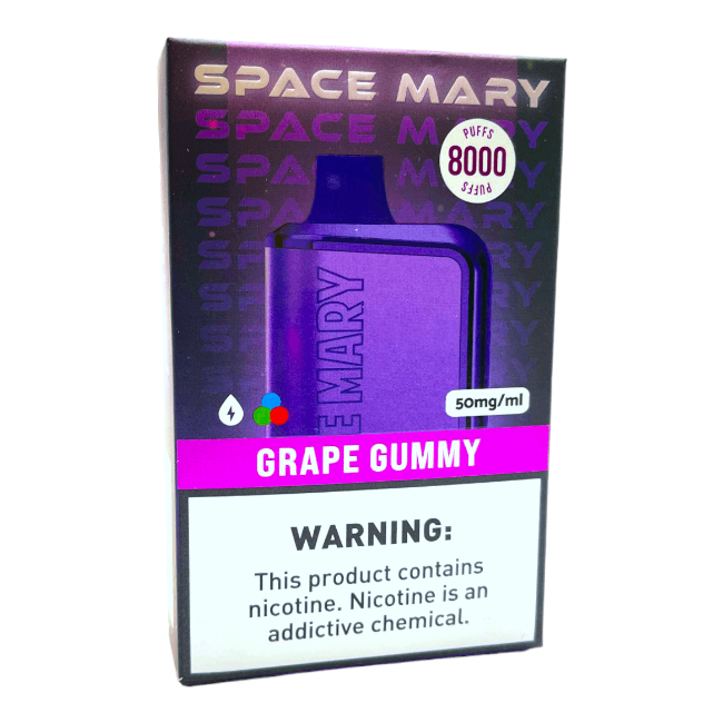 SPACE MARY SM8000 5% - GRAPE GUMMY