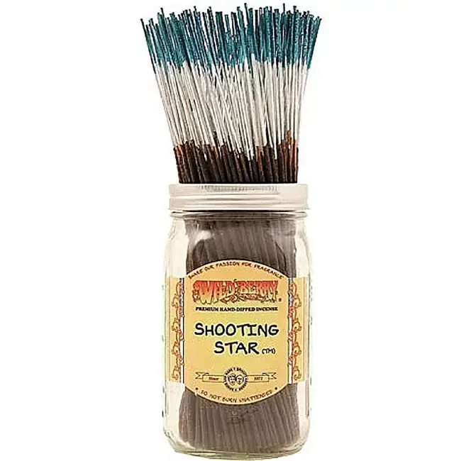 WILD BERRY - FRAGRANCE - INCENSE - 11"/CT - 100CT/PK -  SHOOTING STAR