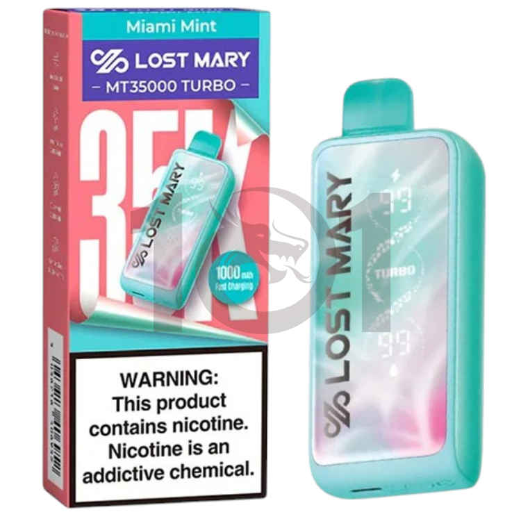 LOST MARY MT35000 TURBO 5% - MIAMI MINT