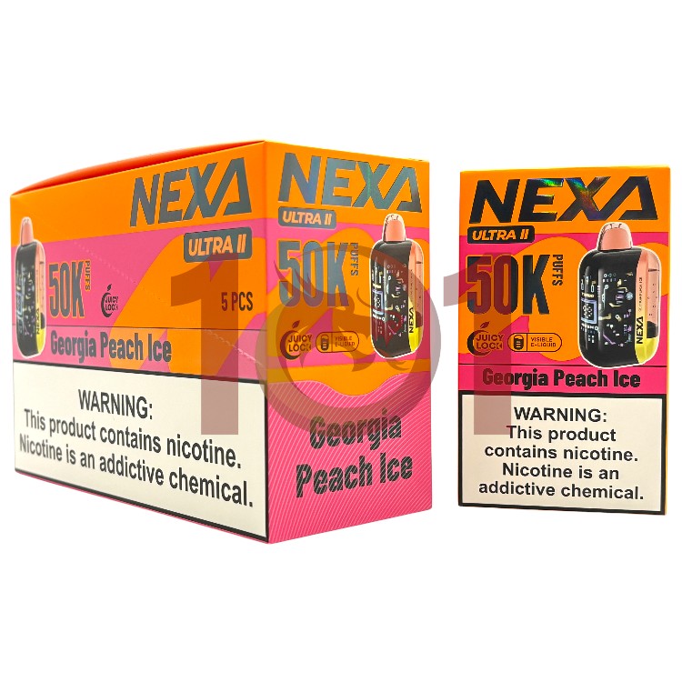 NEXA ULTRA II 50000 5% - GEORGIA PEACH ICE
