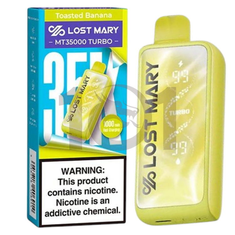 LOST MARY MT35000 TURBO 5% - TOASTED BANANA