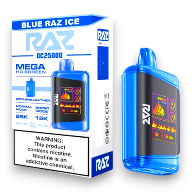 RAZ DC25000 5% - BLUE RAZ ICE