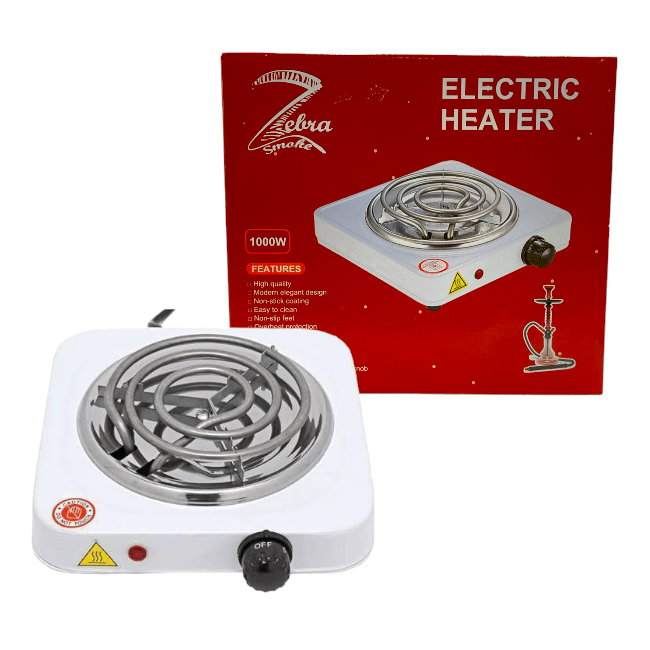 ZEBRA SMOKE - HOOKAH ACC - ELECTRIC HEATER - 1000W - 1CT