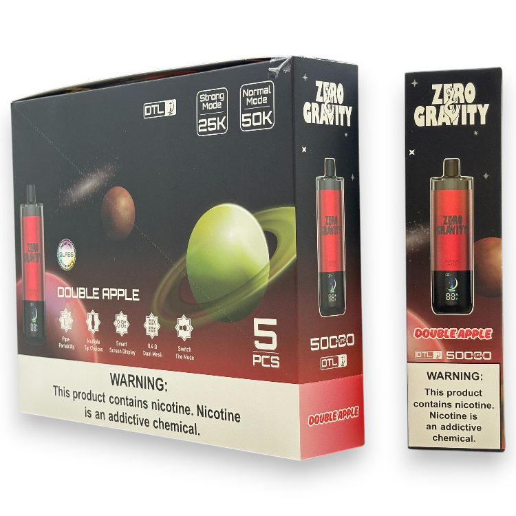 ZERO GRAVITY 50000 0.5% - DOUBLE APPLE