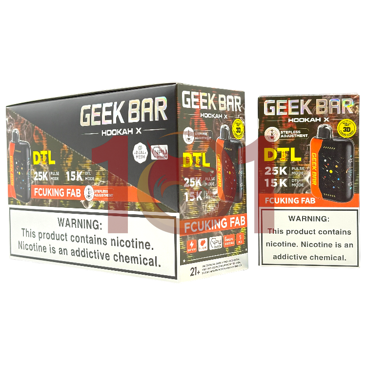 GEEK BAR HOOKAH X 25000 0.6% - FCUKING FAB