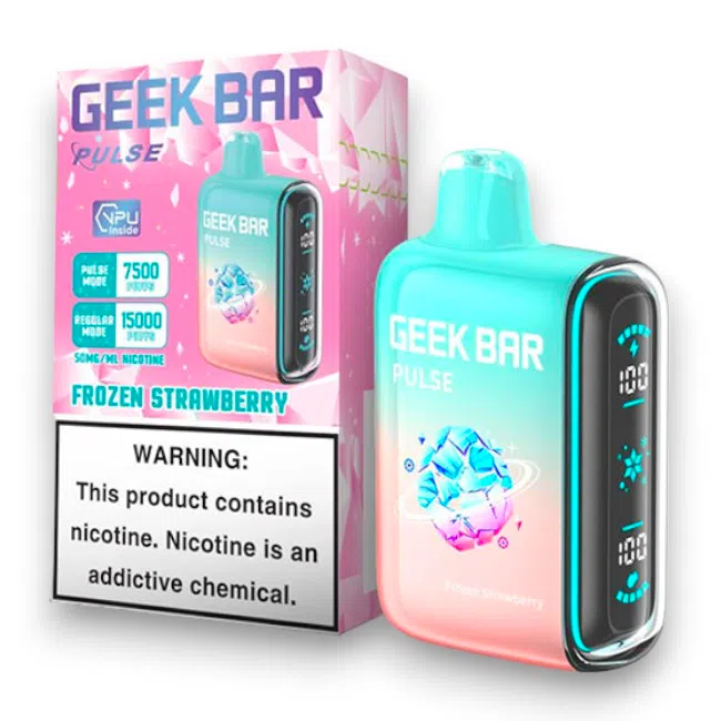 GEEK BAR PULSE 15000 5% - FROZEN STRAWBERRY