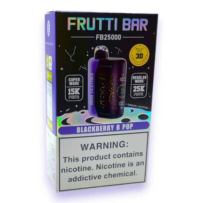 FRUTTI BAR FB25000 5% - BLACKBERRY B POP