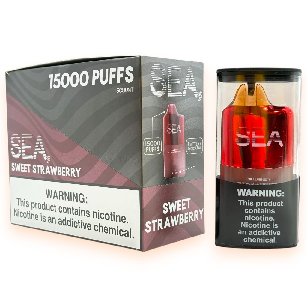 SEA XS 15000 5% - SWEET STRAWBERRY
