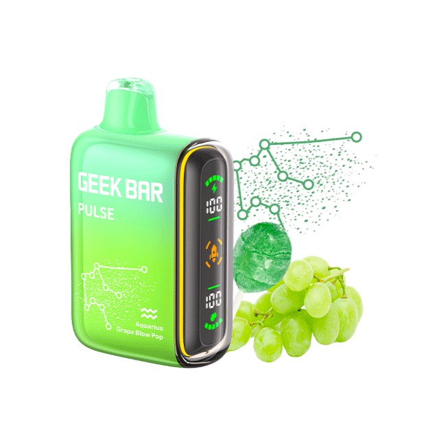 GEEK BAR PULSE 15000 5% - GRAPE BLOW POP