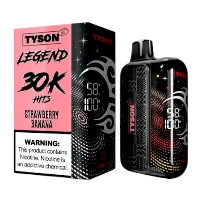 TYSON 2.0 30000 LEGEND 5% - STRAWBERRY BANANA