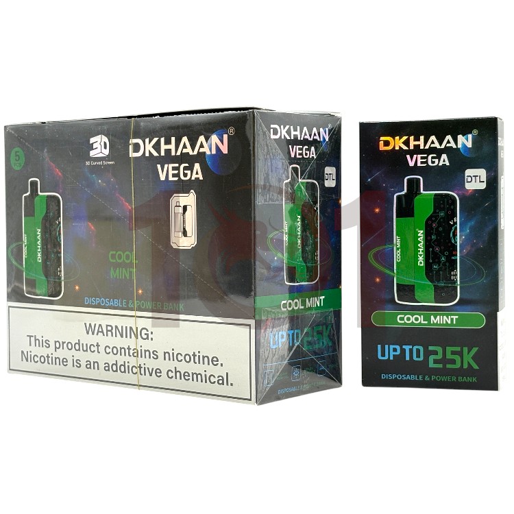 DKHAAN VEGA 25000 DTL POD DEVICE 3% - COOL MINT