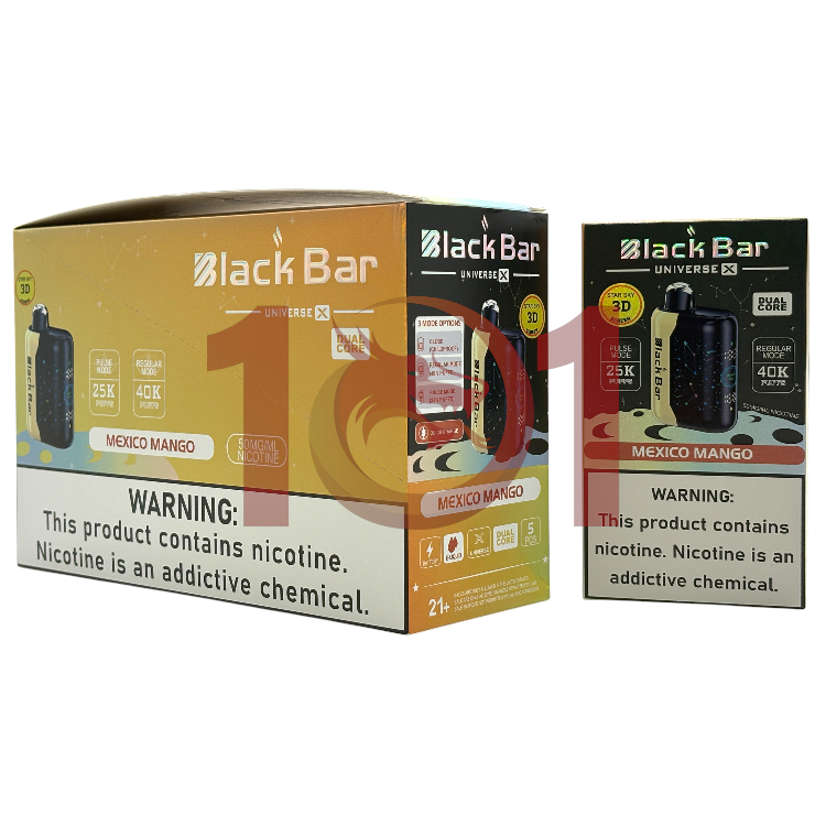 BLACK BAR UNIVERSE X 40000 5% - MEXICO MANGO