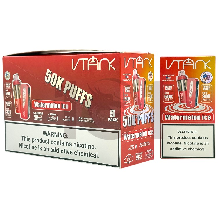 VTANK 50000 POD DEVICE 5% - WATERMELON ICE