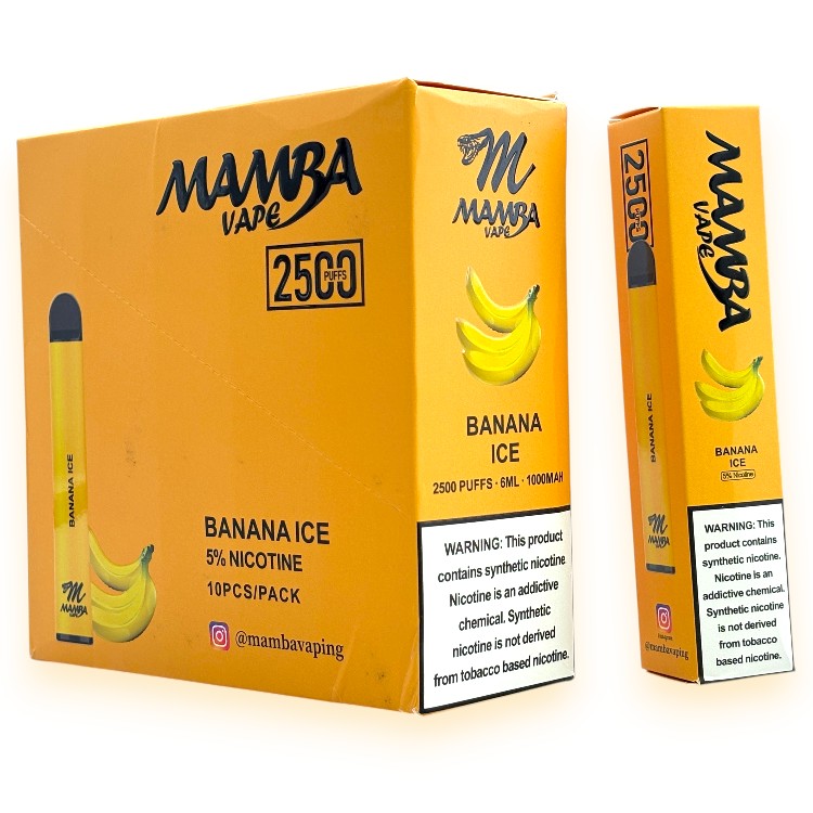 MAMBA 2500 5% - BANANA ICE