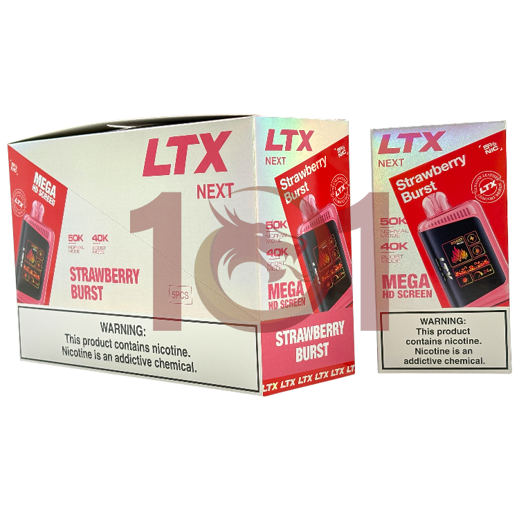 LTX NEXT 50000 5% - STRAWBERRY BURST