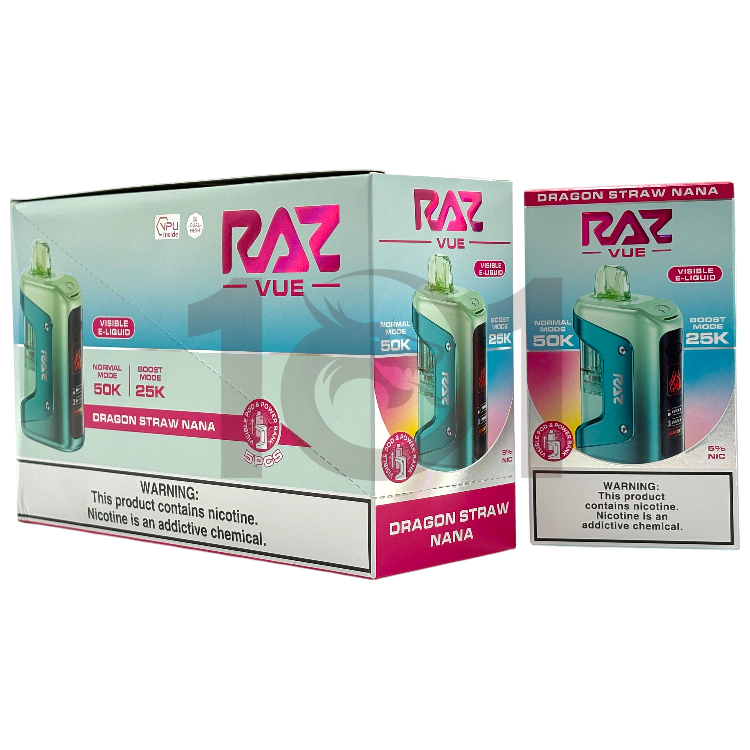 RAZ VUE 50000 KIT 5% - DRAGON STRAW NANA