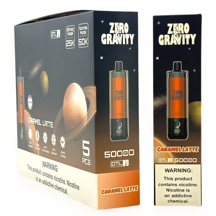 ZERO GRAVITY 50000 0.5% - CARAMEL LATTE