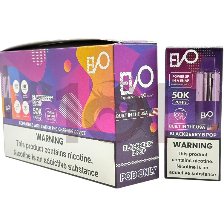 EVO SWITCH PRO 50000 POD 5% - BLACKBERRY B POP