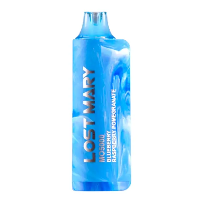 LOST MARY MO5000 5% - BLUE TRIO (BLUE RAZZ POM)