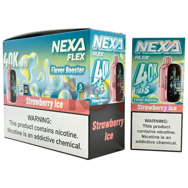 NEXA 40000 FLEX DEVICE 5% - STRAWBERRY ICE