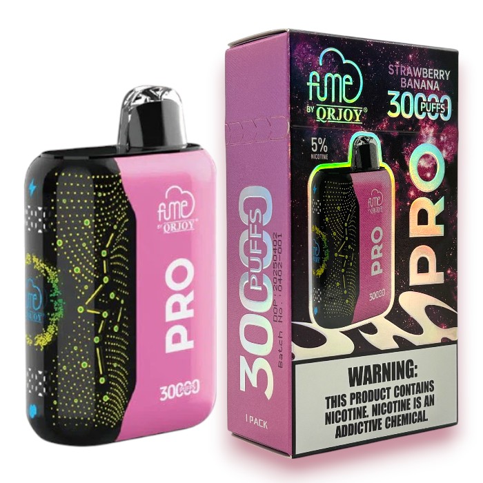 FUME PRO 30000 5% - STRAWBERRY BANANA