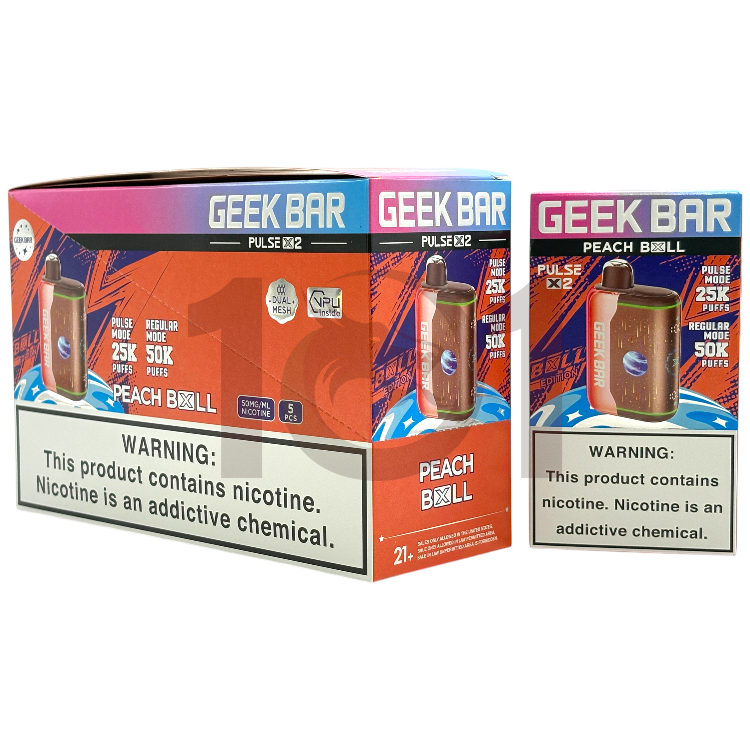GEEK BAR PULSE X2 50000 5% - PEACH BXLL