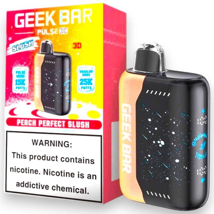 GEEK BAR PULSE X 25000 5% - PEACH PERFECT SLUSH