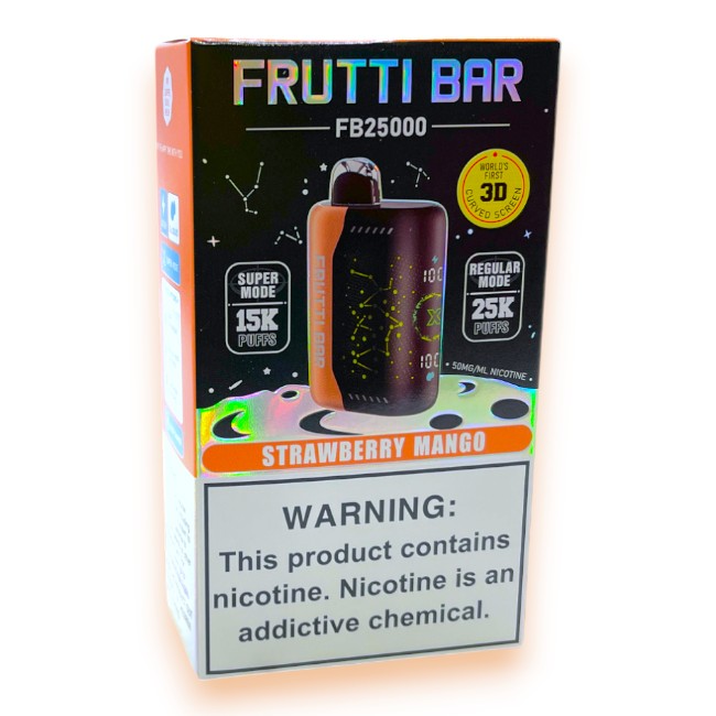 FRUTTI BAR FB25000 5% - STRAWBERRY MANGO