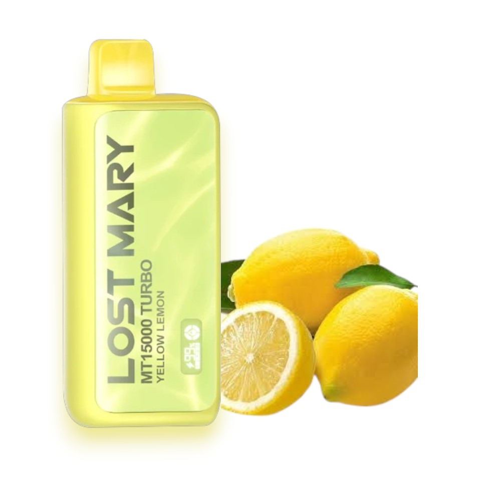 LOST MARY MT15000 TURBO 5% - YELLOW LEMON