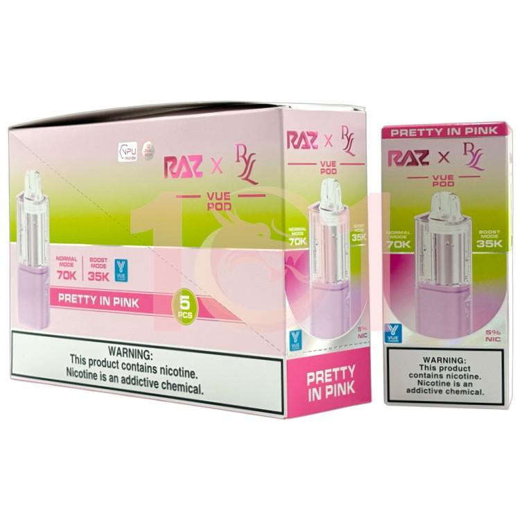 RAZ X RYL VUE 70000 POD 5% - PRETTY IN PINK